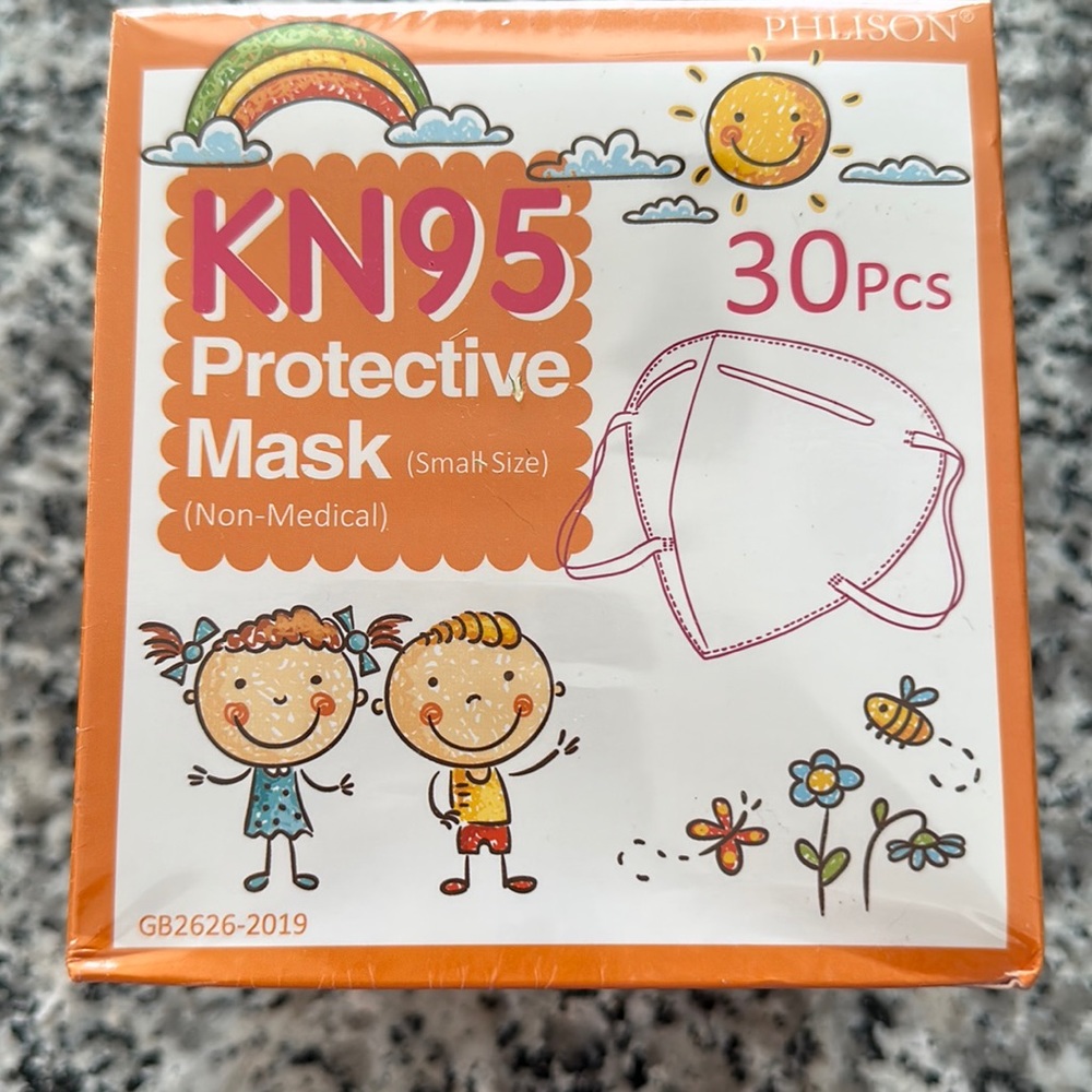KN95 kids size mask 30 pieces